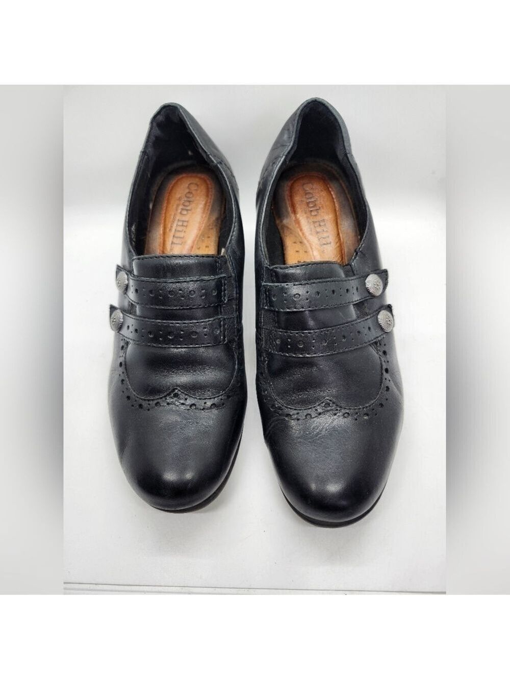 Cobb Hill by New Balance Women's Black Leather Shoes Sz 8M
